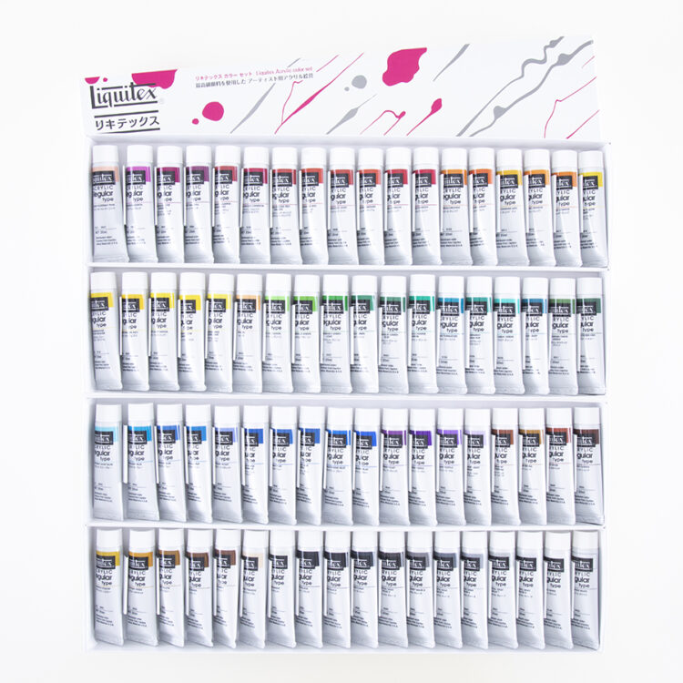 リキテックス|Liquitex 6号 72色セット レギュラータイプ 15101870|田中金華堂 店