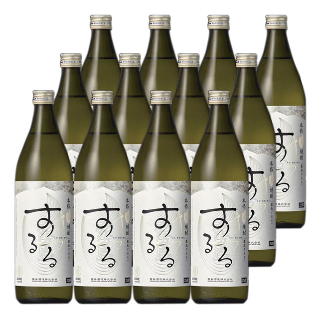 霧島するる 25度 900ml&times;12本 本格米焼酎 霧島酒造※北海道・東北エリアは別途運賃が1000円発生します。｜オーリック 11,157円