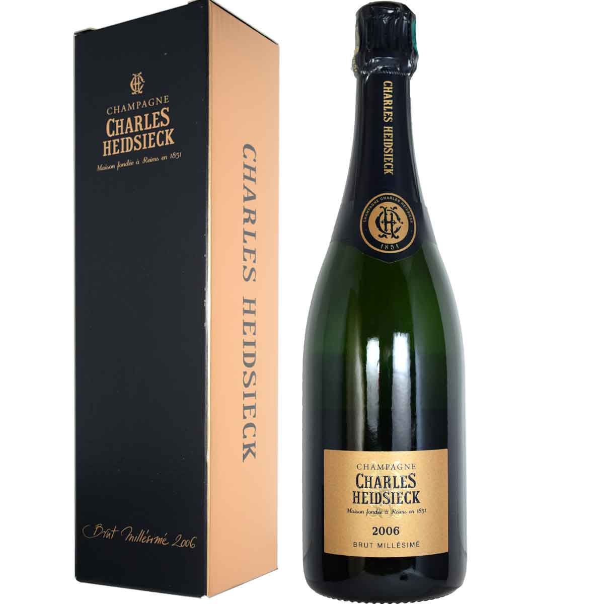 ［2006］［2018年デゴルジュマン］シャルル・エドシック 750ml泡 シャンパーニュ 箱入りChampagne Charles Heidsieck｜オーリック