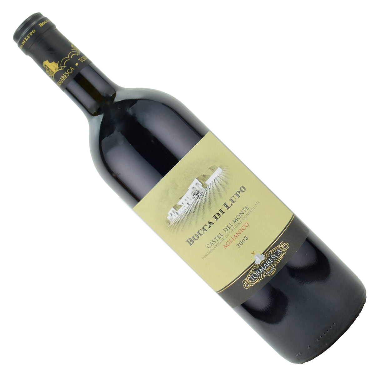 ボッカ・ディ・ルポ　カステル・デル・モンテ　2008　750ml赤　トルマレスカ（アンティノリ）TORMARESCA (ANTINORI)　BOCCA DI LUPO　送料無料ですが北海道・東北は別途送料必要