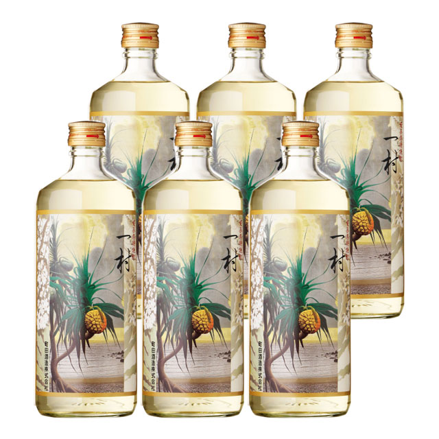 一村(いっそん) 25度 720ml×6本 黒糖焼酎 化粧箱入 樫樽長期貯蔵 奄美・鹿児島限定 町田酒造※北海道・東北エリアは別途運賃が1000円発生します。|オーリック