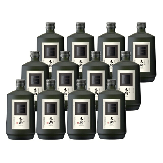 芋麹 吉助 黒 25度 720ml×12 芋焼酎 霧島酒造※北海道･東北エリアは別途運賃が1000円発生します。