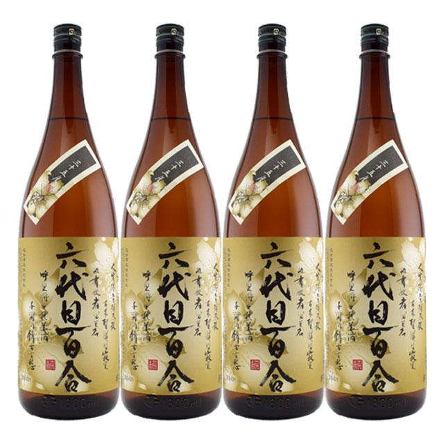 新品 送料無料 六代目百合 35度 1800ml×4本 芋焼酎 塩田酒造 ※北海道 東北エリアは別途運賃が1000円発生します fucoa.cl