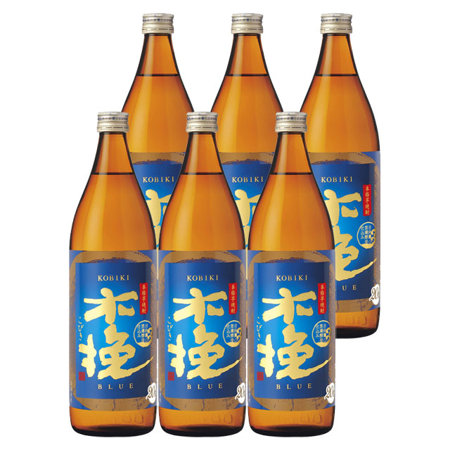 木挽BLUE 20度 900ml×6本 芋焼酎 雲海酒造※北海道･東北エリアは別途運賃が1000円発生します。