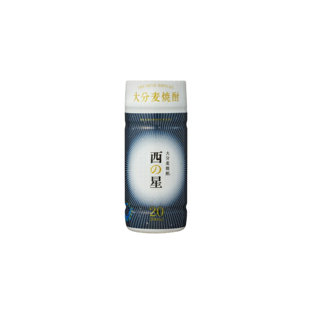 西の星 ペット 20度 200ml×30本 麦焼酎 三和酒類 大分県※北海道･東北エリアは別途運賃が1000円発生します。