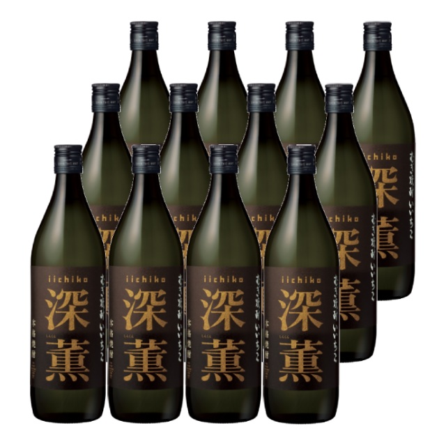 いいちこ深薫(しんくん) 25度 900ml×12本 麦焼酎 三和酒類 大分県※北海道・東北エリアは別途運賃が1000円発生します。