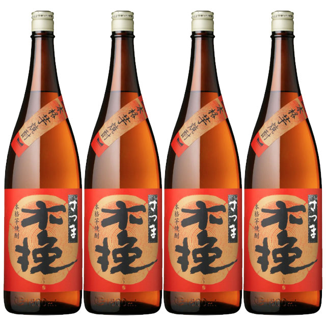 さつま木挽 25度 1800ml×4本 芋焼酎 雲海酒造※北海道･東北エリアは別途運賃が1000円発生します。 7,154円