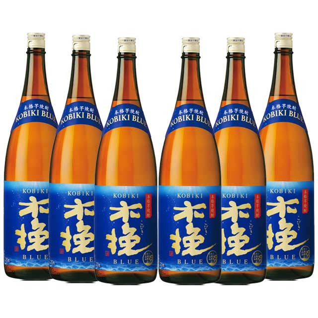 木挽BLUE 20度 1800ml&times;6本 芋焼酎 雲海酒造※北海道･東北エリアは別途運賃が1000円発生します。｜オーリック