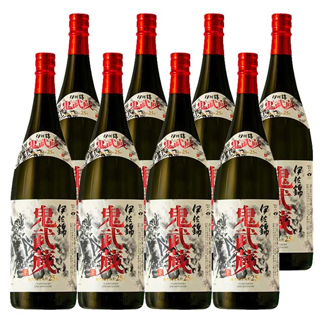 2025年10月20日より出荷予定！鹿児島限定 伊佐錦 鬼武蔵(オニムサシ) 25度 1800ml×8本 芋焼酎 大口酒造※北海道･東北エリアは別途運賃が1000円発生します。