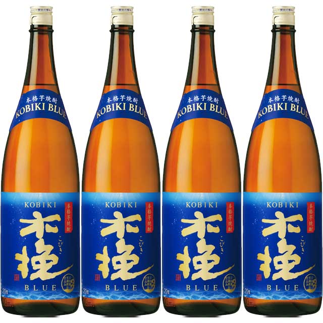 木挽BLUE 20度 1800ml×4本 芋焼酎 雲海酒造※北海道･東北エリアは別途運賃が1000円発生します。 6,336円
