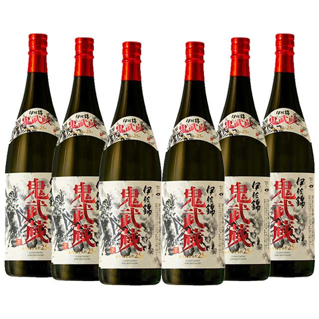 2025年10月20日より出荷予定！鹿児島限定 伊佐錦 鬼武蔵(オニムサシ) 25度 1800ml×6本 芋焼酎 大口酒造※北海道･東北エリアは別途運賃が1000円発生します。