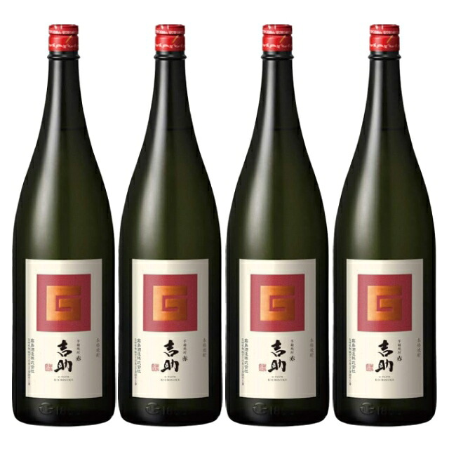 芋麹 吉助 赤 25度 1800ml×4 芋焼酎 霧島酒造※北海道･東北エリアは別途運賃が1000円発生します。
