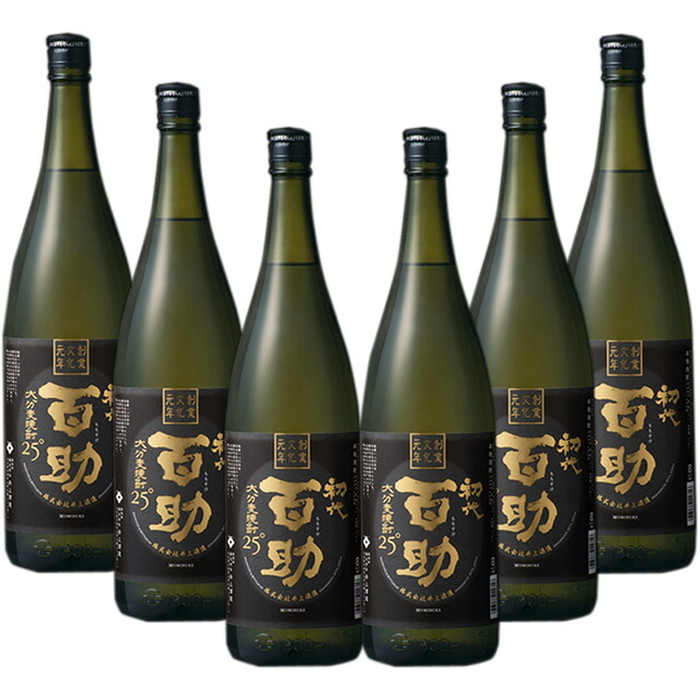 初代百助(ももすけ) 25度 1800ml×6本 麦焼酎 井上酒造 大分県※北海道・東北地区は、別途送料1000円が発生します。|オーリック