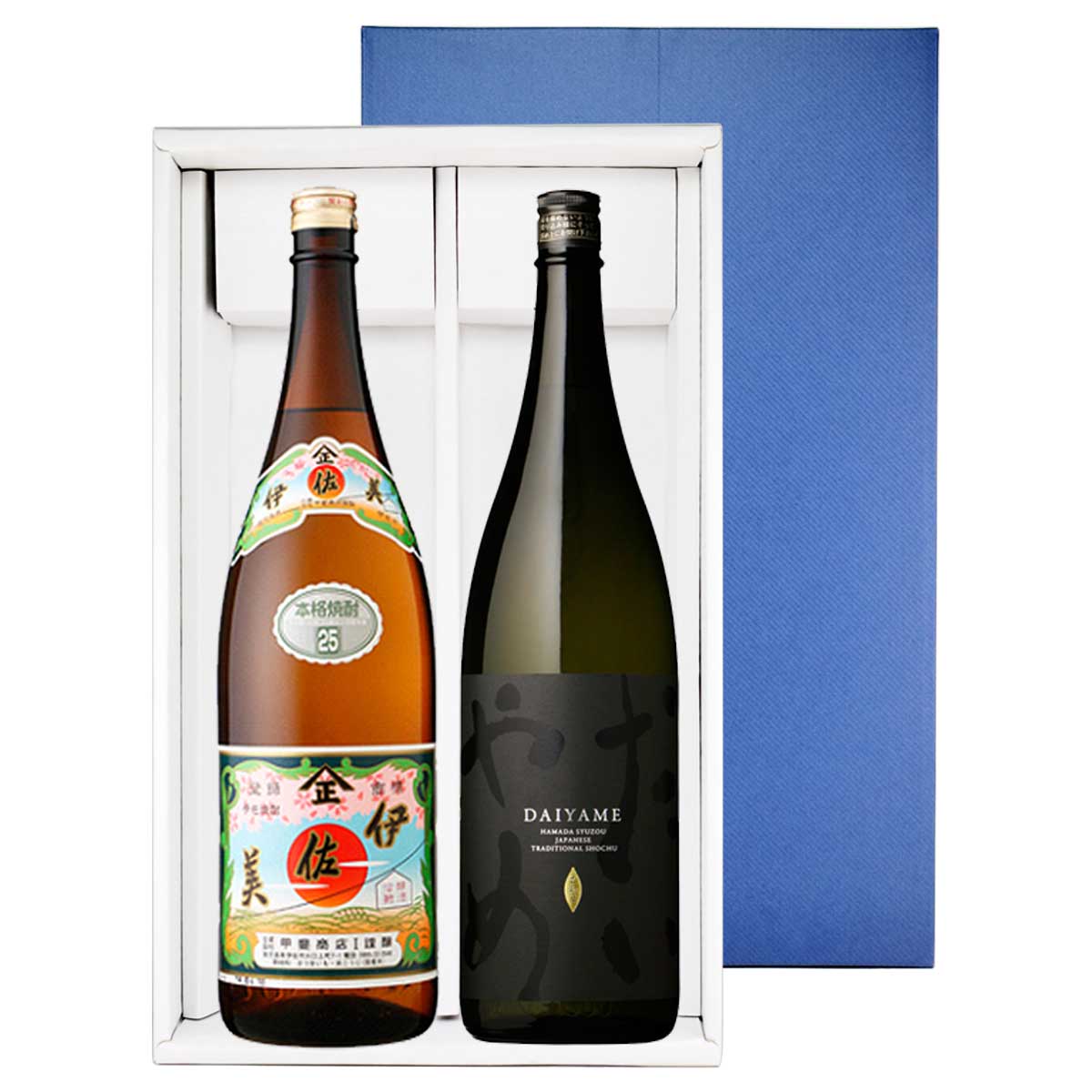楽天市場】芋焼酎 一升瓶 飲み比べ 2本セットだいやめ・一番雫
