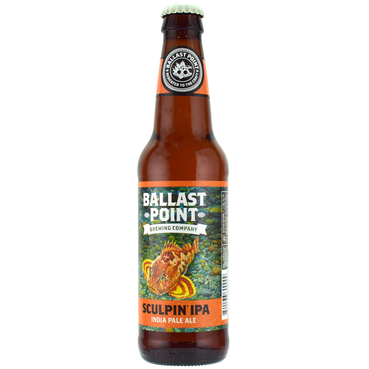 【楽天市場】バラストポイント スカルピン IPA 355ml瓶×1 クラフトビール アメリカビール Ballast Point Sculpin
