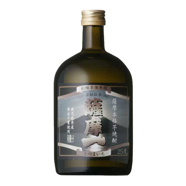 楽天市場】薩摩一 25度 2700ml×4本 パック芋焼酎 若松酒造 ケース買い ※北海道・東北エリアは別途運賃が1000円発生します。 : オーリック