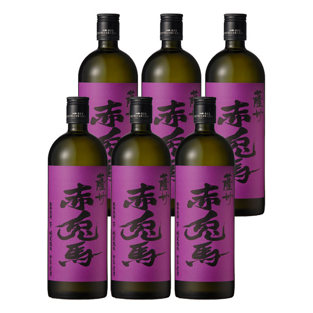紫の赤兎馬(せきとば) 720ml×6本 芋焼酎 薩洲濱田屋伝兵衛※北海道・東北地区は、別途送料1000円が発生します。