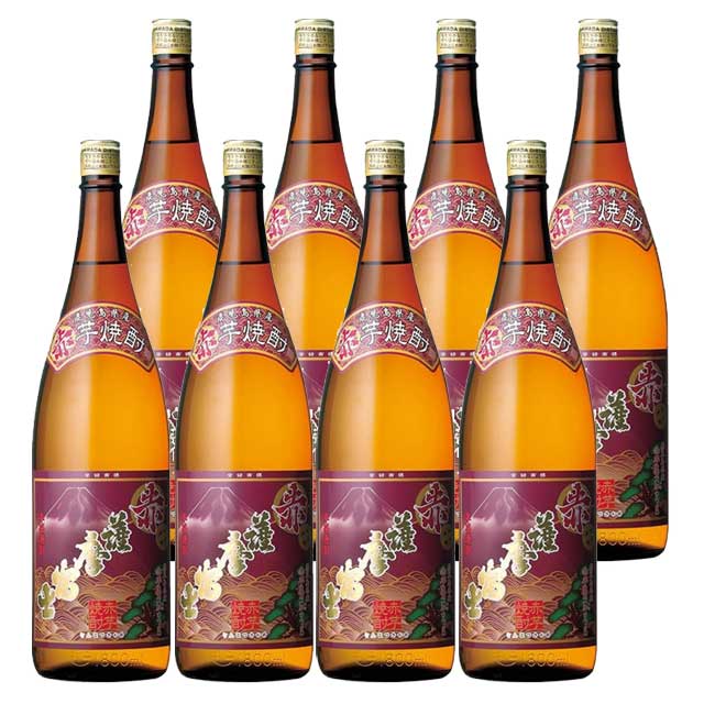 赤薩摩富士 25度 1800ml×8本 芋焼酎 濱田酒造※北海道・東北エリアは別途運賃が1000円発生します。