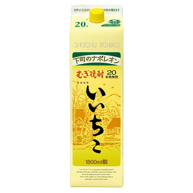 新品同様 いいちこ 25度 パック 1800ml×12本 麦焼酎 ケース 三和酒類※北海道 東北エリアは別途運賃が1000円発生します fucoa.cl