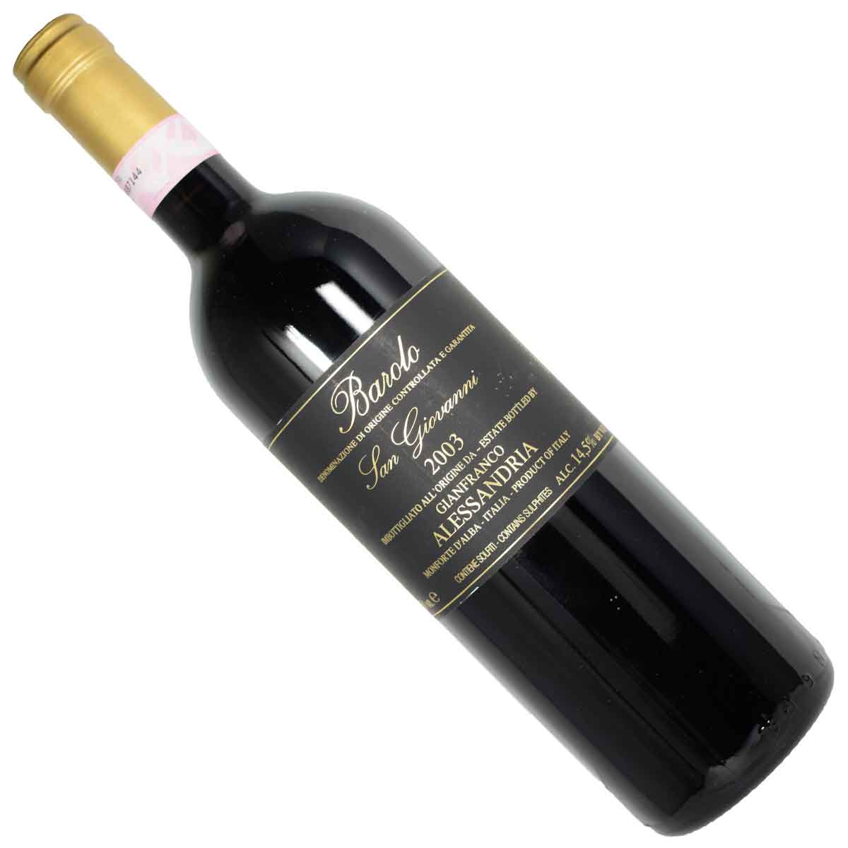 ［2003］バローロ・サン・ジョヴァンニ 750ml赤 ジャンフランコ・アレッサンドリアGIANFRANCO ALESSANDRIA BAROLO SAN GIOVANNI