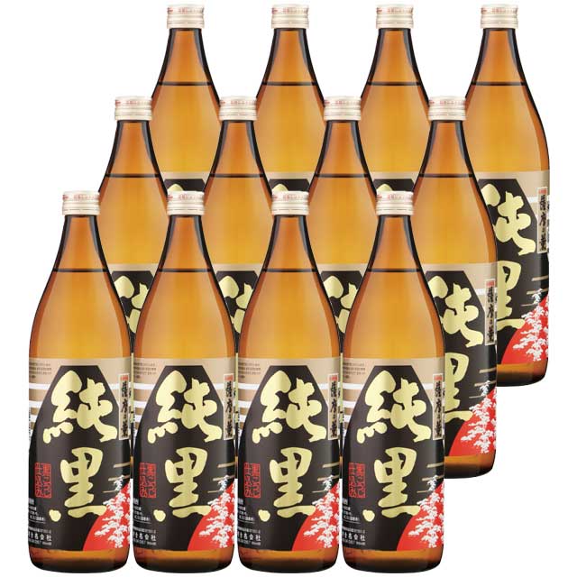 薩摩乃薫(さつまのかおり) 純黒 芋焼酎 25度 900ml ×12本 田村合名 ※北海道・東北エリアは別途運賃が1000円発生します。|オーリック