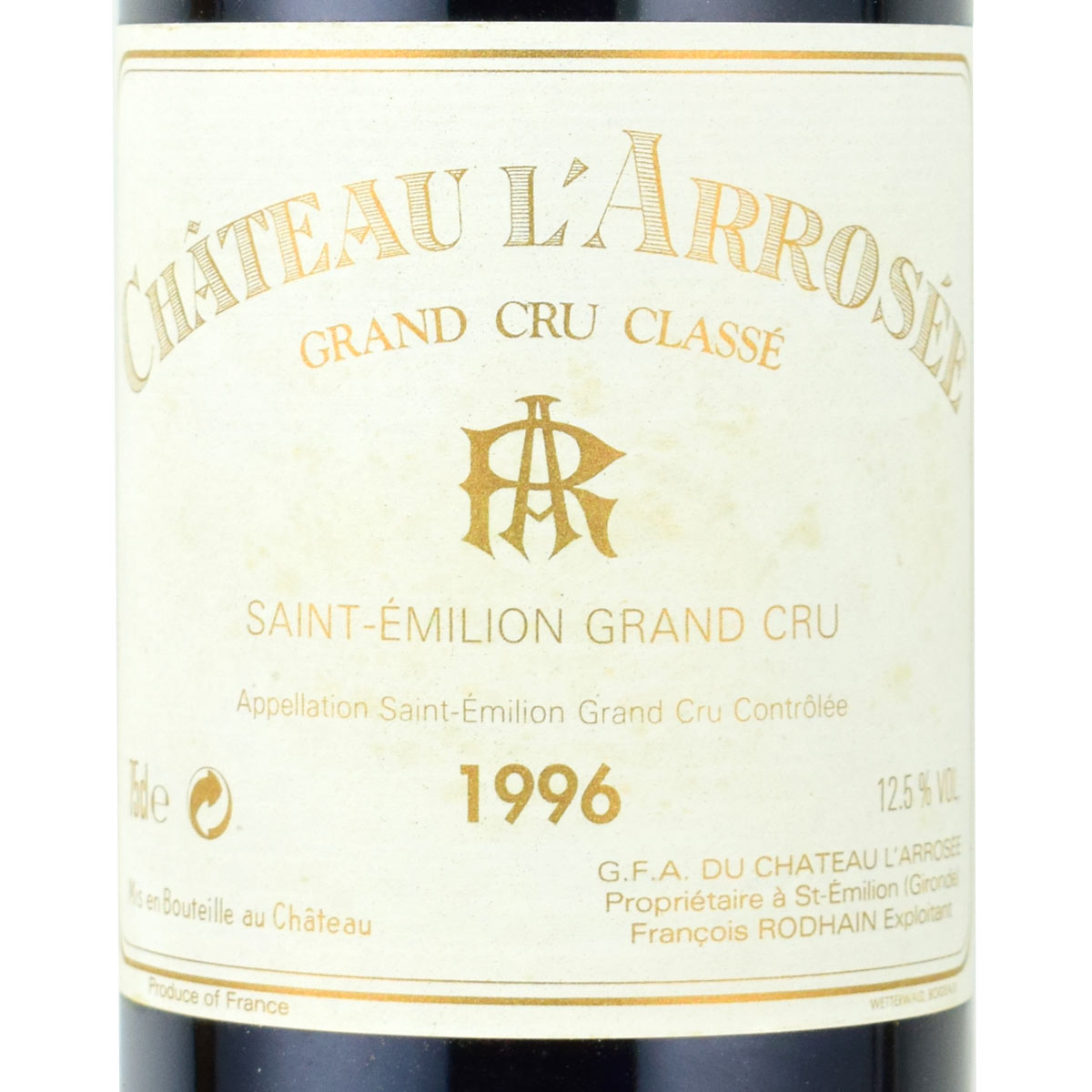 chateau l'arrosée（シャトーラロゼ）2006 - 酒