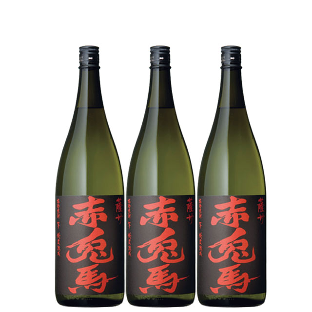 赤兎馬(せきとば) 1800ml&times;3本 芋焼酎 薩州濱田屋伝兵衛送料無料 ギフト プレゼント 贈答 御中元 記念日 ※北海道・東北地区は、別途送料1000円が発生します。｜オーリック