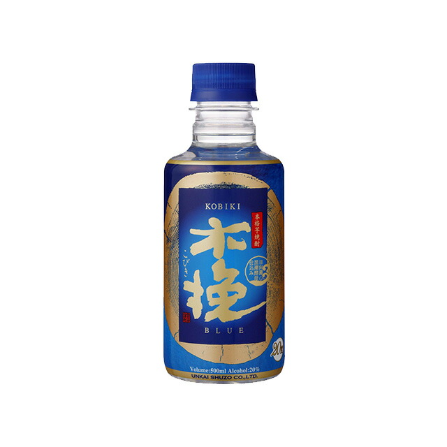 楽天市場】木挽BLUE 20度 パック 1800ml 芋焼酎 雲海酒造