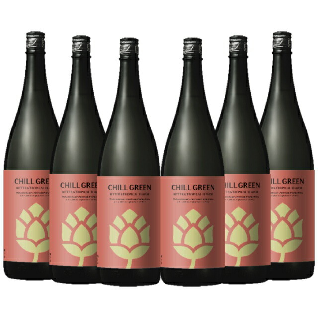 2025年3月13日より出荷予定！チルグリーン bitter&tropical 25度 1800ml×6本 麦焼酎 濱田酒造ボタルニカル系麦焼酎※北海道･東北エリアは別途運賃が1000円発生します。