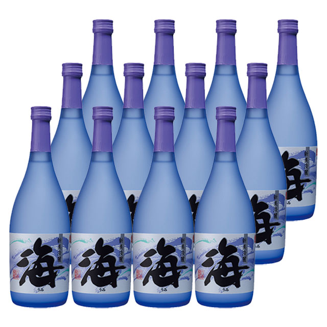 限定品 海 25度 720ml×12本 芋焼酎 大海酒造 ケース買い※北海道・東北エリアは別途運賃が1000円発生します。