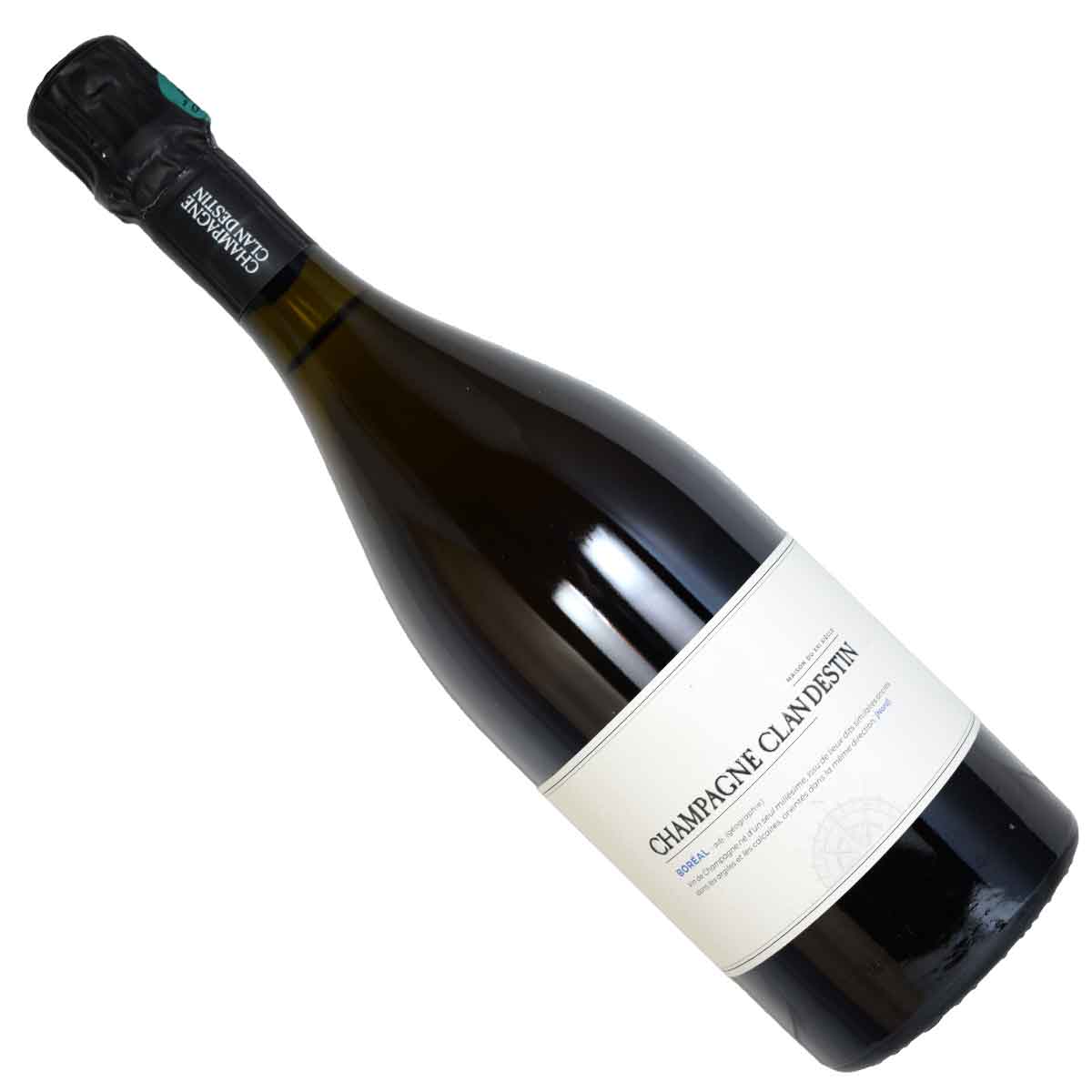 ［シャンパーニュ］［2021］ボレアル・ブリュット・ナチュール 750ml泡 クランデスタンBOREAL BRUT NATURE / CLANDESTIN｜オーリック