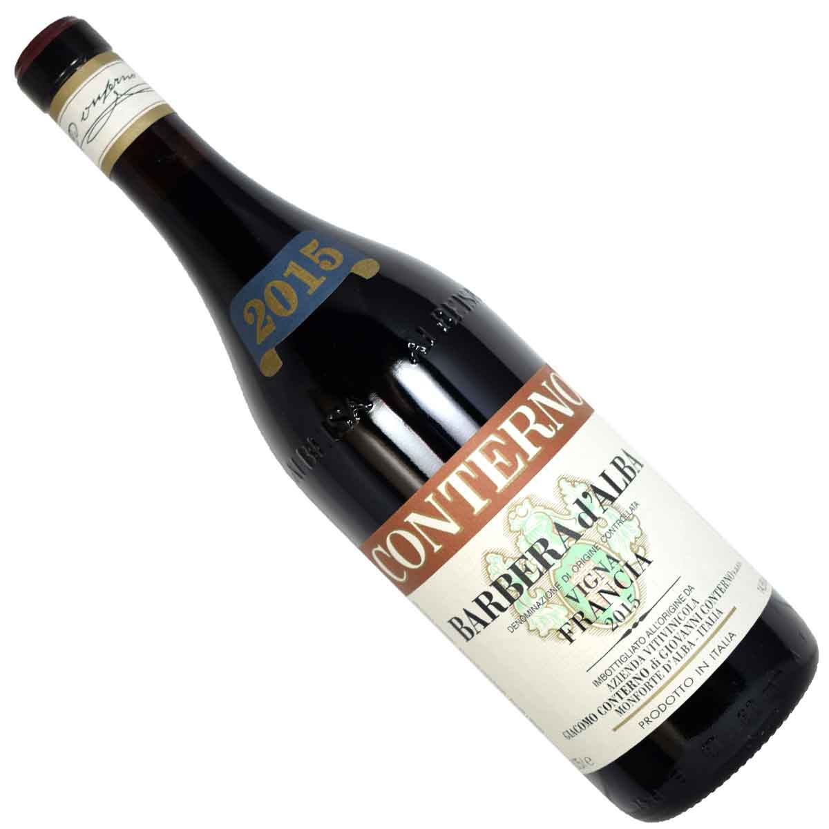 ［2015］［ヴィーニャ・フランチャ］バルベーラ・ダルバ 750ml赤 ジャコモ・コンテルノGIACOMO CONTERNO　Barbera d'Alba Serralunga Vigna FRANCIA｜オーリック
