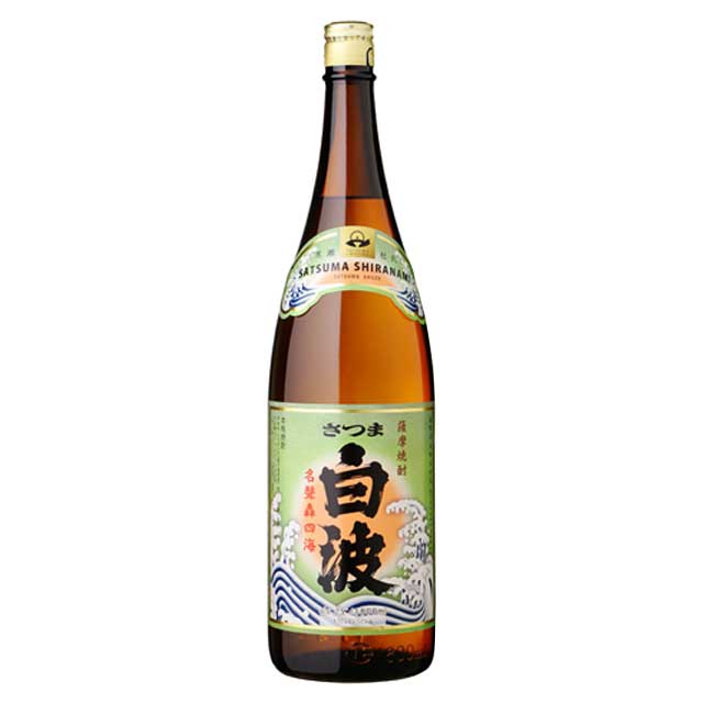 楽天市場】芋焼酎 薩摩酒造 さつま白波 25度 瓶 1800ml 1.8L いも焼酎