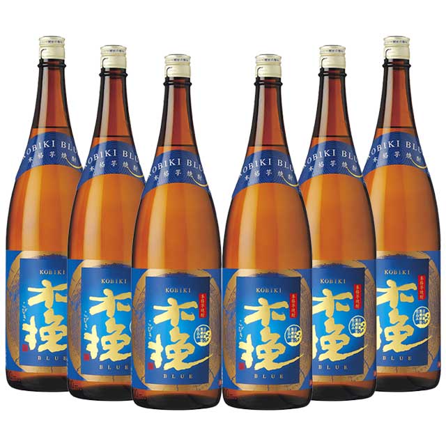 木挽BLUE 25度 1800ml×6本 芋焼酎 雲海酒造※北海道･東北エリアは別途運賃が1000円発生します。