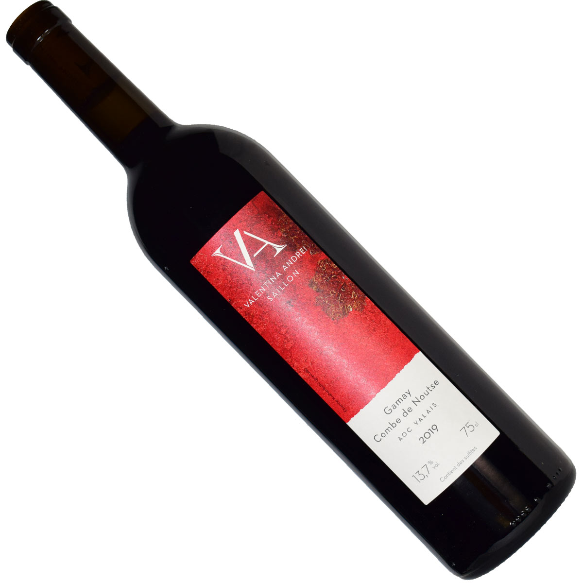 【スイスワイン】 ヴァレンティーナ・アンドレイ ガメイ・コンブ・ド・ヌス 2019 750ml赤 AOCヴァレSwitzerland AOC Valais Gamay Combe de Noutse Valentina Andrei