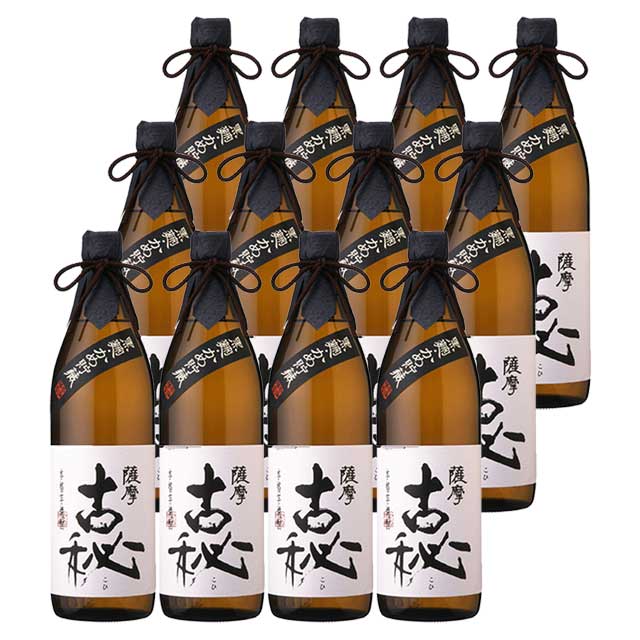 薩摩古秘(こひ) 25度 900ml×12本 かめ貯蔵 芋焼酎 雲海酒造※北海道・東北エリアは別途運賃が1000円発生します。