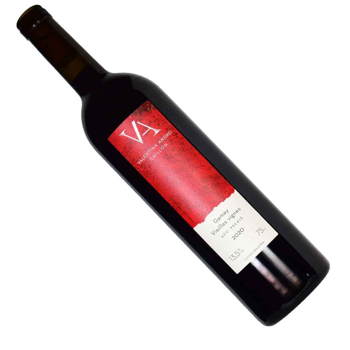 【スイスワイン】 ヴァレンティーナ・アンドレイ ガメイ・ヴィエイユ・ヴィーニュ 2020 750ml赤 AOCヴァレSwitzerland AOC Valais Gamay Vieilles vignes Valentina Andrei|オーリック