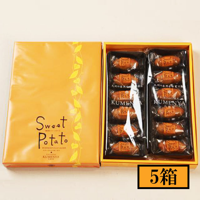 九面屋 スイートポテト 12個入×5箱 メーカー直送/代引・同梱不可送料無料 お中元 ギフト プレゼント 御中元 記念日 内祝い お歳暮