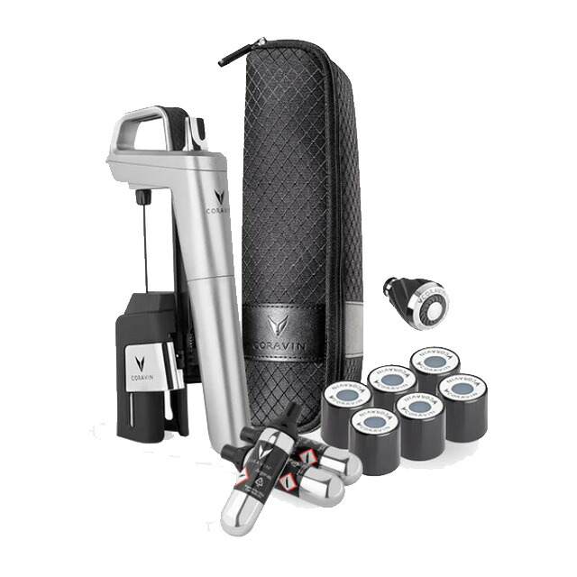 コラヴァン Coravin Timeless Model 6 + しろがね色 CRV1021※貨物輸送無料商いものにつき、北海道・丑寅は別途貨物輸送已むを得ず（1,000円加えること）