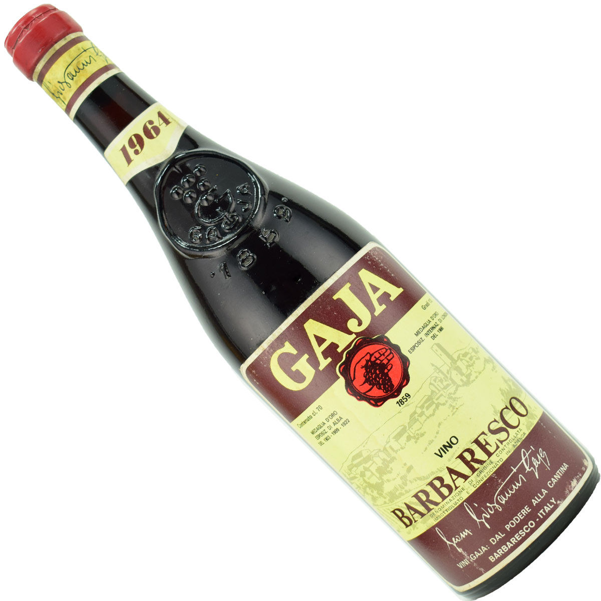 【楽天市場】GAJA ガヤ バルバレスコ 1964(昭和39年)750ml赤 イタリア・ピエモンテ州Barbaresco Gaja:オーリック