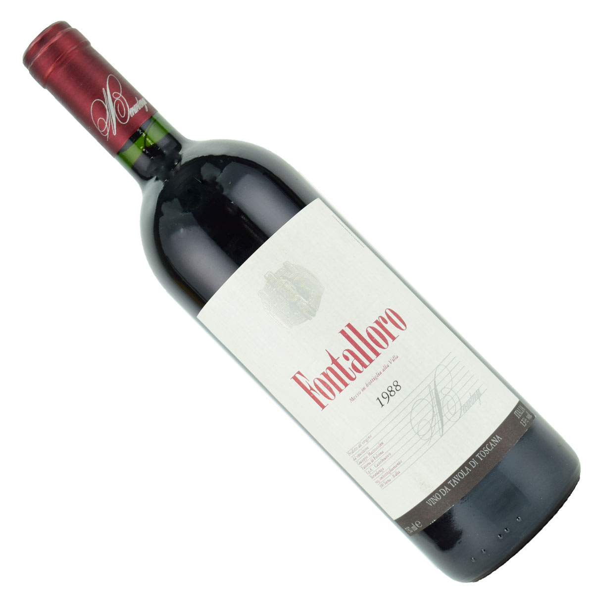 【楽天市場】フォンタローロ 1988(昭和63年)750ml赤 フェルシナ イタリア・トスカーナ Fontalloro Felsina:オーリック