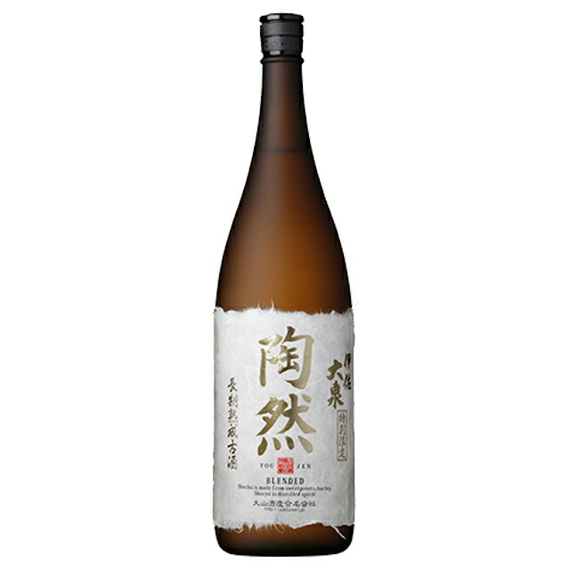 伊佐大泉 長期熟成古酒 陶然（とうぜん）BLENDED 25度 1800ml 芋焼酎 大山酒造※北海道・東北エリアは、別途運賃が1000円発生します。 16,060円