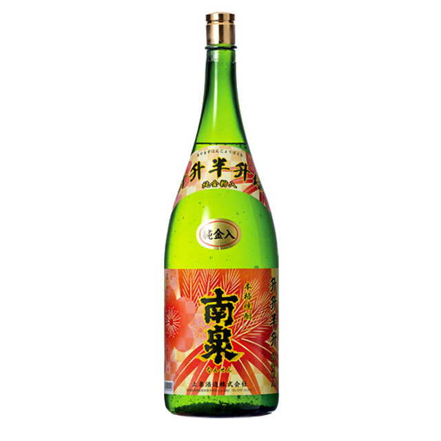 南泉 升々半升 金粉 25度 4500ml 芋焼酎 種子島 上妻酒造※北海道・東北エリアは別途運賃が1000円発生します。