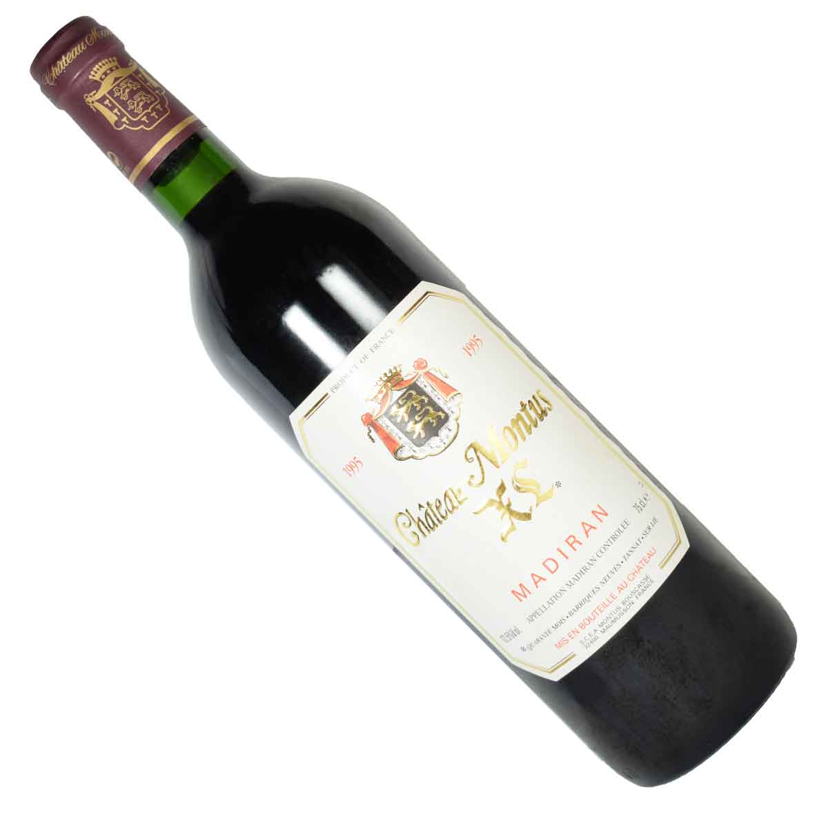 ドメーヌ・アラン・ブリュモン シャトー・モンテュス ＸＬ 1995（平成7年）750ml赤 フランス・南西部Domaine Alain Brumont Chateaux Montus XL AOC Madiran