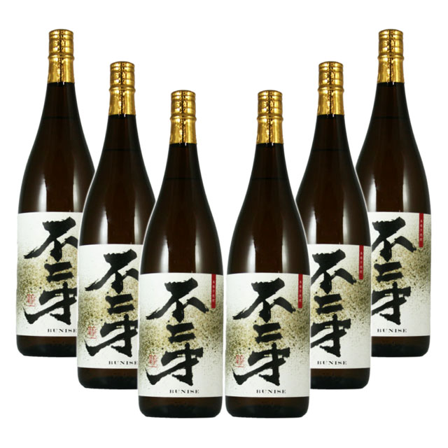 不二才（ぶにせ）25度 1800ml×6本 芋焼酎 佐多宗二商店※北海道・東北エリアは別途運賃が1000円発生します。