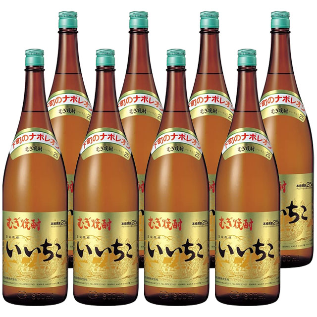 いいちこ 25度 1800ml &times; 8本 セット 麦焼酎 三和酒類※北海道・東北地区は、別途送料1000円が発生します。｜オーリック