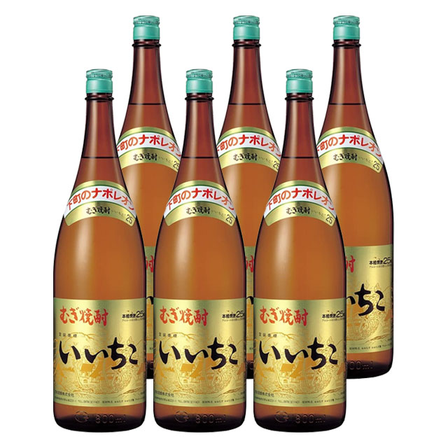 84%OFF!】 いいちこ 25度 1800ml × 6本 セット 麦焼酎 三和酒類 ※北海道 東北地区は 別途送料1000円が発生します  fucoa.cl