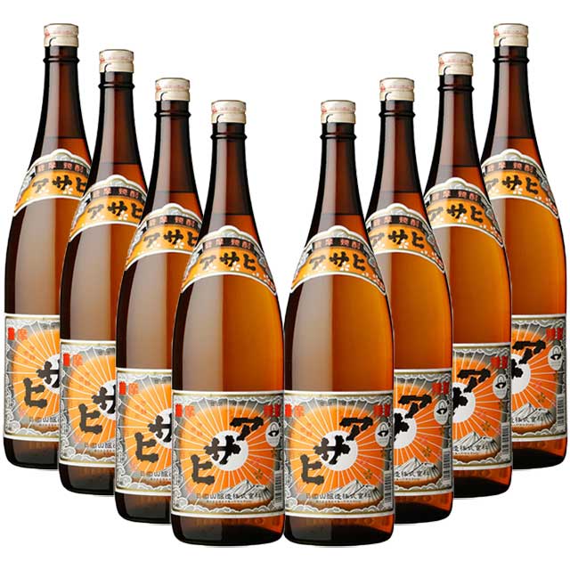 アサヒ 25度 1800ml×8本セット 芋焼酎 日當山醸造※北海道・東北エリアは別途運賃が1000円発生します。