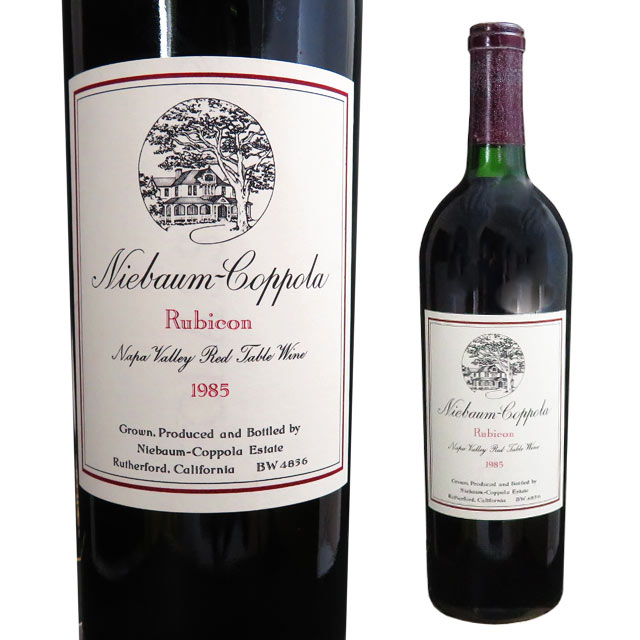 【楽天市場】ルビコン・エステート ルビコン 1985 750ml赤 Niebaum Coppola Rubicon フランシス・フォード