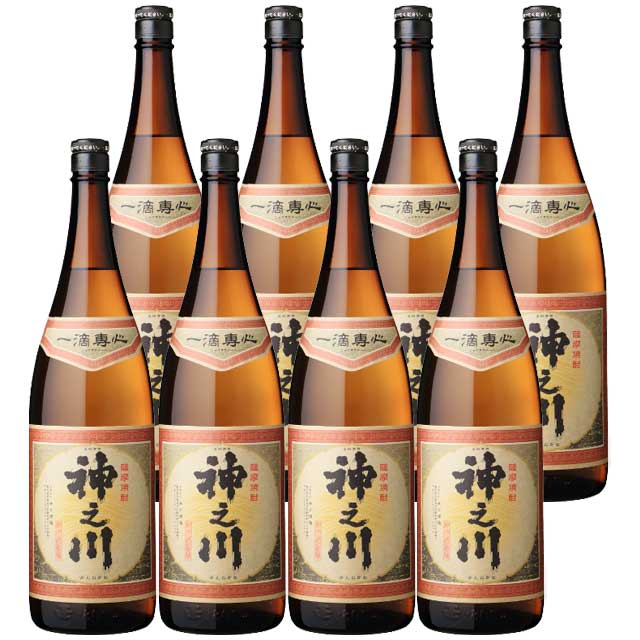 神之川(かんのかわ) 25度 1800ml×8本 芋焼酎 神川酒造※北海道・東北エリアは別途運賃が1000円発生します。